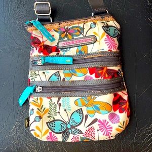 Lily Bloom Floral Crossbody Purse